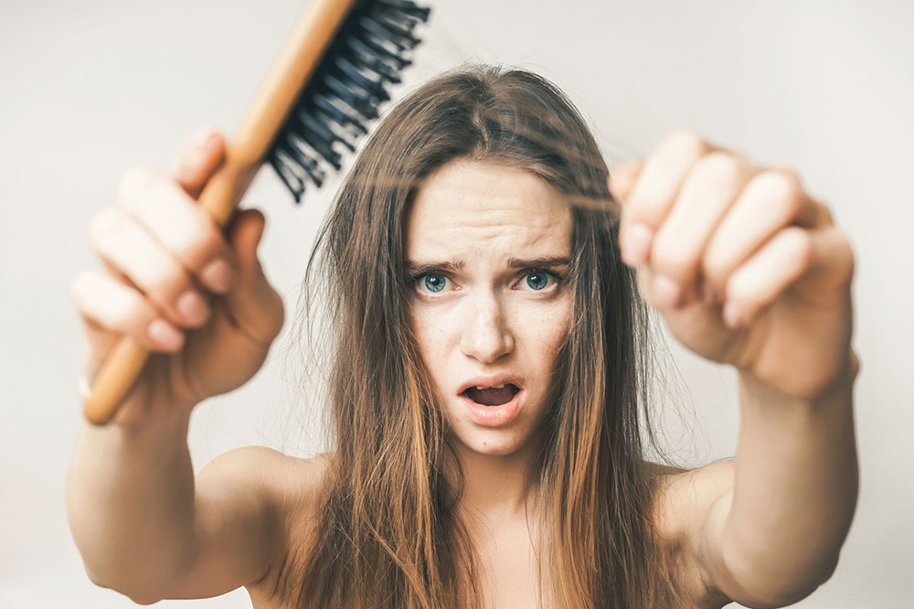 Major symptoms and causes of hair loss