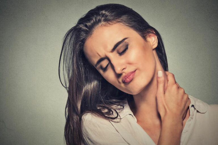 Neck nerve pain &#8211; Symptoms and treatment