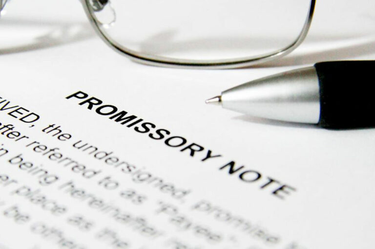 A detailed guide to fill a promissory note template