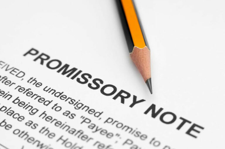 Everything you need to know about a promissory note