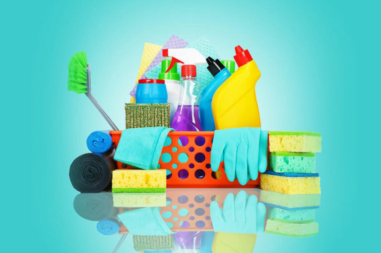 Essential bathroom cleaning products