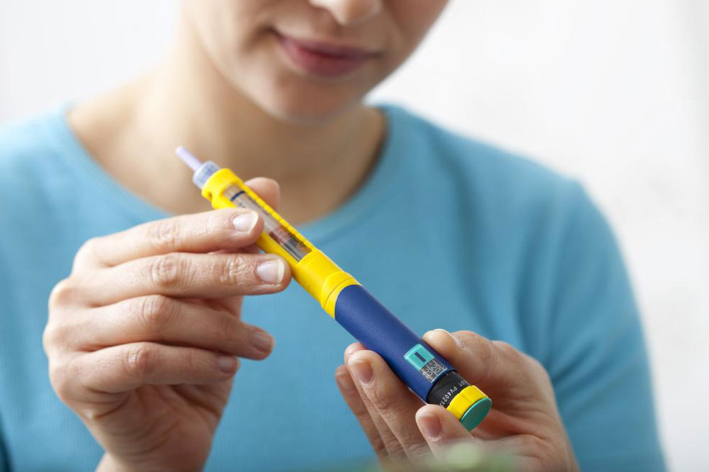 Guide to use a diabetes insulin pen