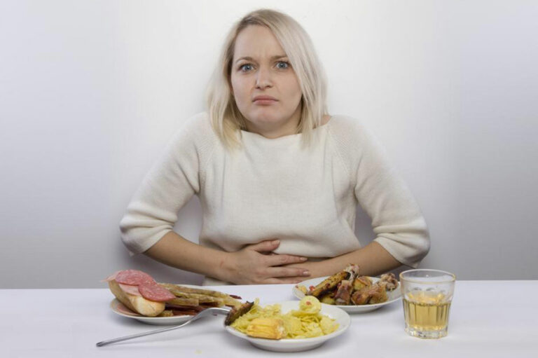 Indigestion and abdominal pain