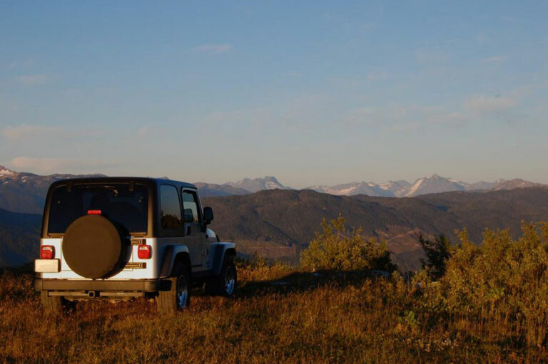 Jeep on top