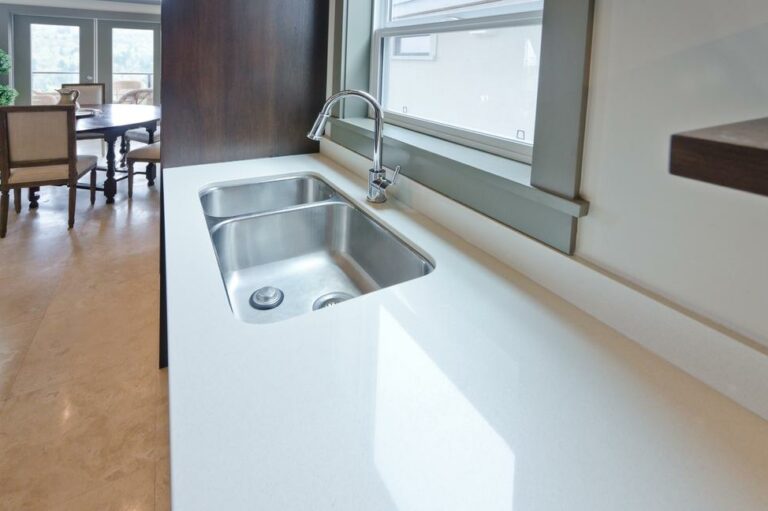 Safe, sparkling kitchen countertops