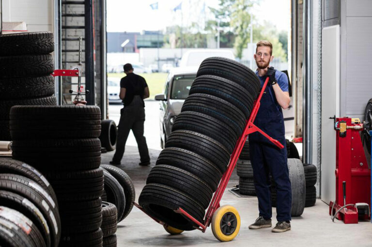 Tire retail services at Pep Boys